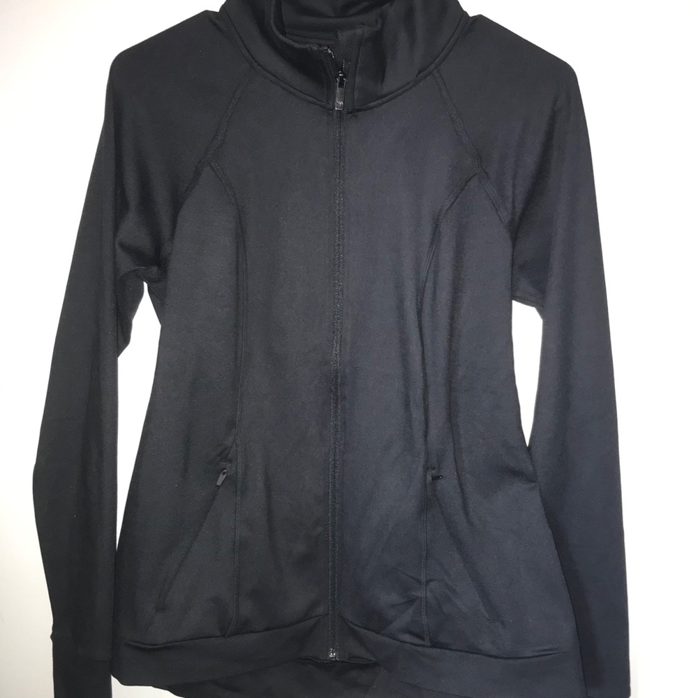 Black athletic jacket
